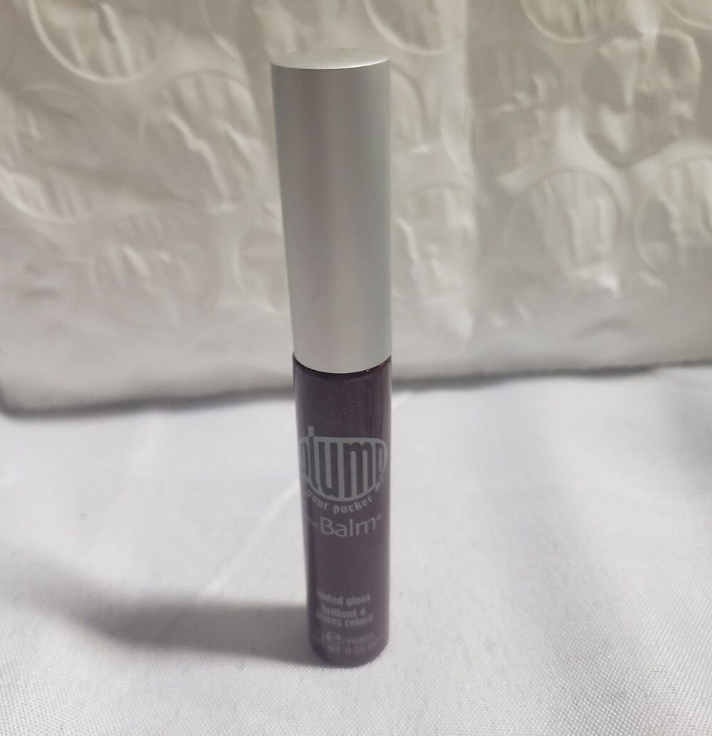 The Balm Balm Shelter Tinted Lip Gloss - CRUSH MY GRAPES .25 oz NEW-NO BOX